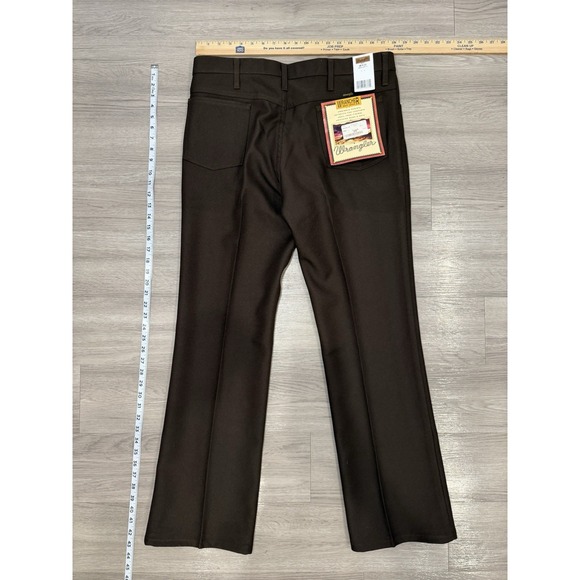 NWT Wrangler Wrancher Boot Jeans 100%‎ Polyester Pants 38x31 82BN - Picture 2 of 7